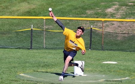 CircleCityWiff's tweet photo. ROOKIE OF THE YEAR 👶🏼🥇

@Daffy_Buch 

Buchman had a rookie year to remember in 2020!

4 W, 2.59 ERA and led the Hackers to a playoff series win over the Yakkers.

He also made his @NWLATournament debut where he allowed just 1 run in 12 innings of work. https://t.co/xeQz88gaH9