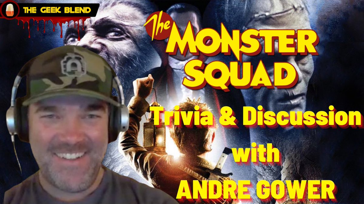 Here’s the interview and discussion with @andregower, the star of #TheMonsterSquad! He joined us last night after our watch party and hung out for a while! Thanks to @AirlockOpen @mynerdyhome and @LostJedi22 for joining me! youtu.be/0JkZovvtq5g