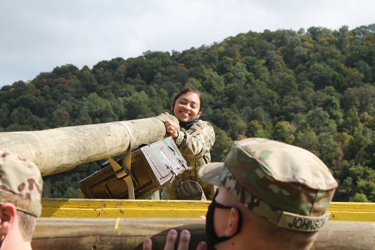 WVUAROTC1867's tweet photo. FTX Day 1: Field Leadership Reaction Course at Camp Dawson, Kingwood, WV.  #FLRC #WVU #ROTC https://t.co/AT4P7EqGZr