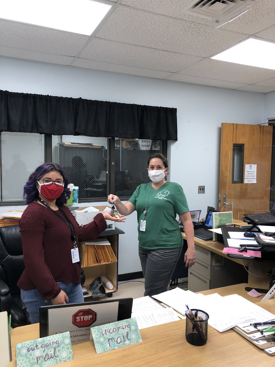 McCollomElm's tweet photo. We are appreciate our amazing Clerk and thank her for her dedication to McCollom. We wish her the so success in her new role. #WPSProud https://t.co/U9WtZqQFnQ