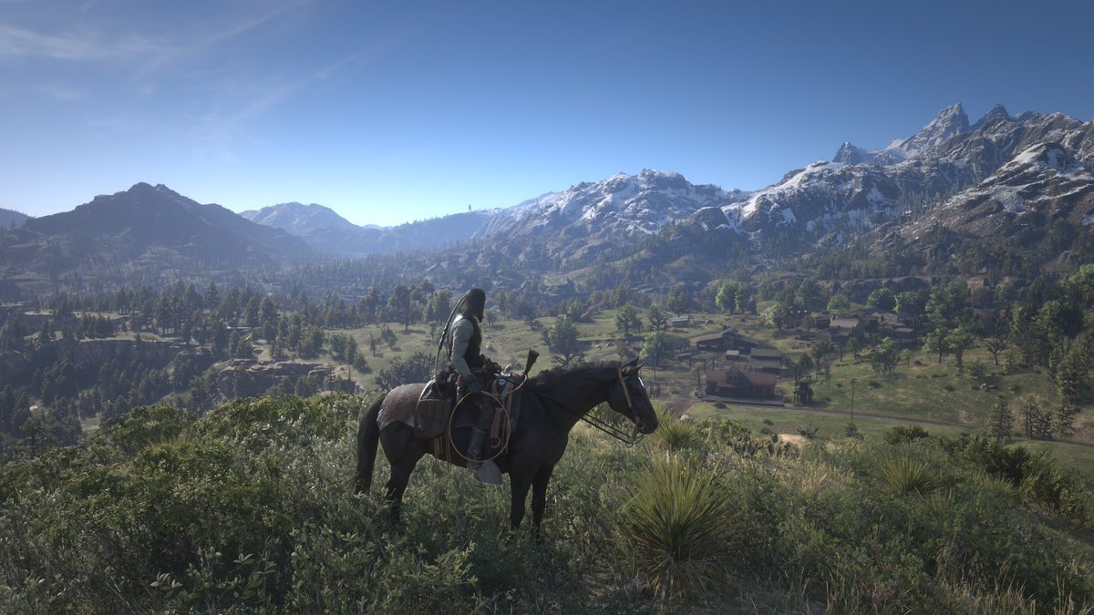 Stallion83's tweet photo. Red Dead Redemption 2 is gorgeous on the Xbox Series X. Extra crispy.  🤠 🐎 

Series X also loads the single player campaign in 37.50 seconds. 😀 https://t.co/8IZenD7gwH