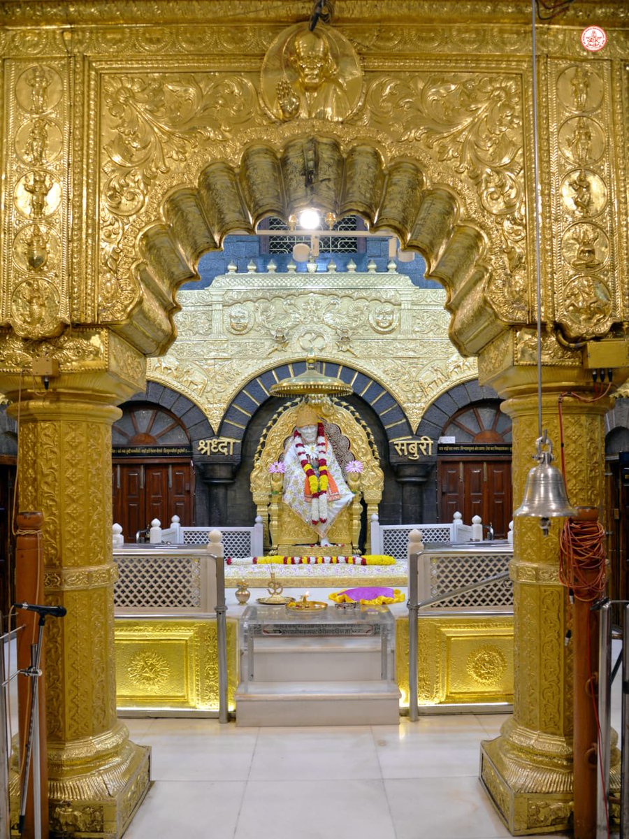 SSSTShirdi's tweet image. *श्री साईबाबा संस्थान विश्वस्तव्यवस्था,शिर्डी*
  *शनिवार दि.०३ ऑक्टोबर २०२०*
   *🌹शिर्डी माझे पंढरपूर आरती 🌹*