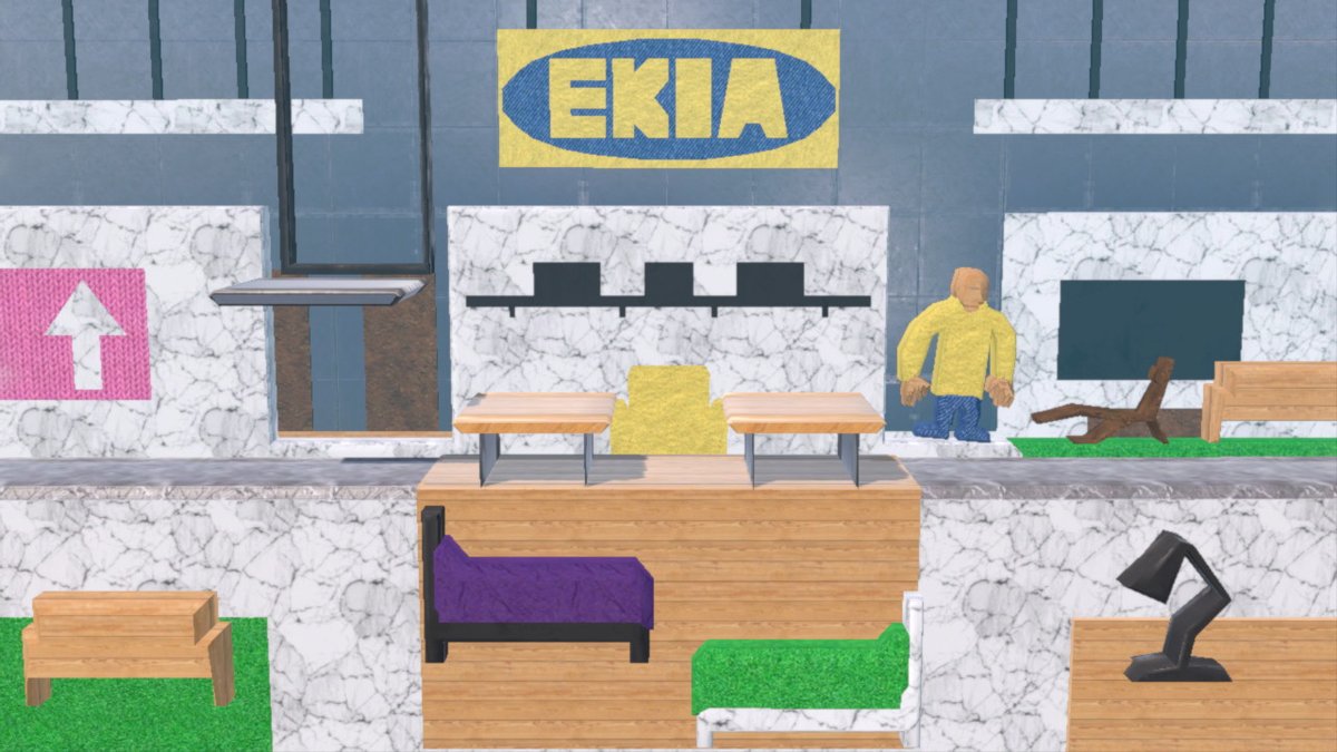 SCP-3008 VS Real Ikea Manager With Big Ego 
