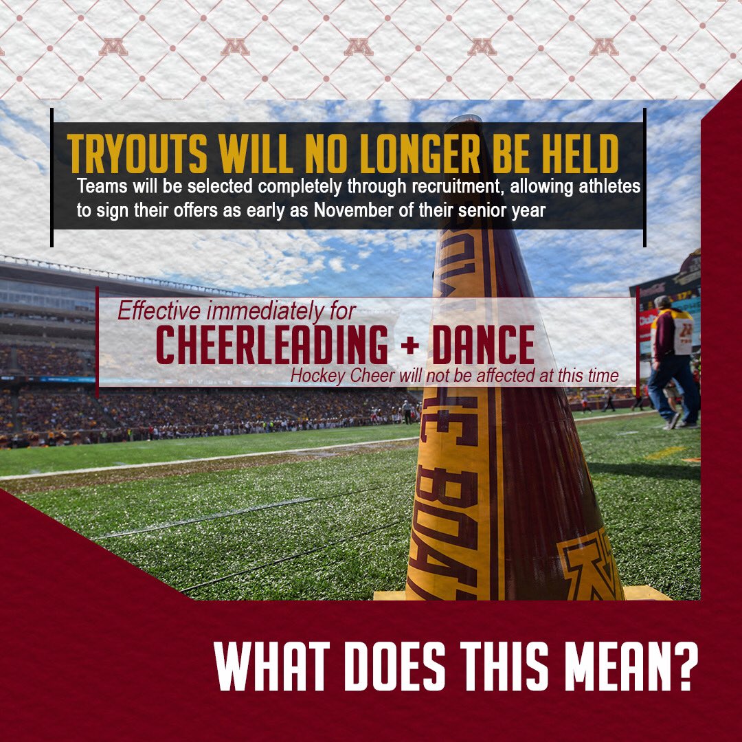 GopherSpirit's tweet image. ⚠️ Attention future Gophers ⚠️ Tune in to our Instagram Story Monday as we answer questions about this change!