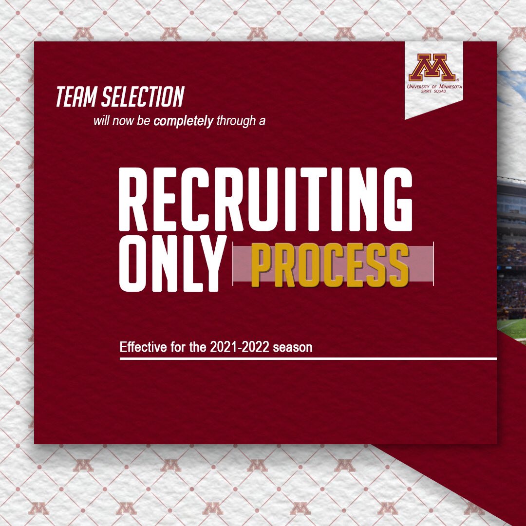 GopherSpirit's tweet image. ⚠️ Attention future Gophers ⚠️ Tune in to our Instagram Story Monday as we answer questions about this change!