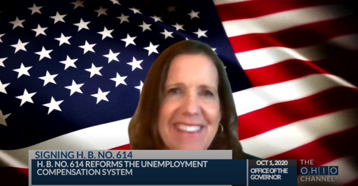 Richardson4OH's tweet image. Exciting news...HB614 is now law! This law I joint sponsored was signed by the Governor....to help Ohioans. It appoints a Council to fix the broken Unemployment Compensation Application Process. Thanks to so many who supported the bill! #TimetoFixIt #HelpingOhioans