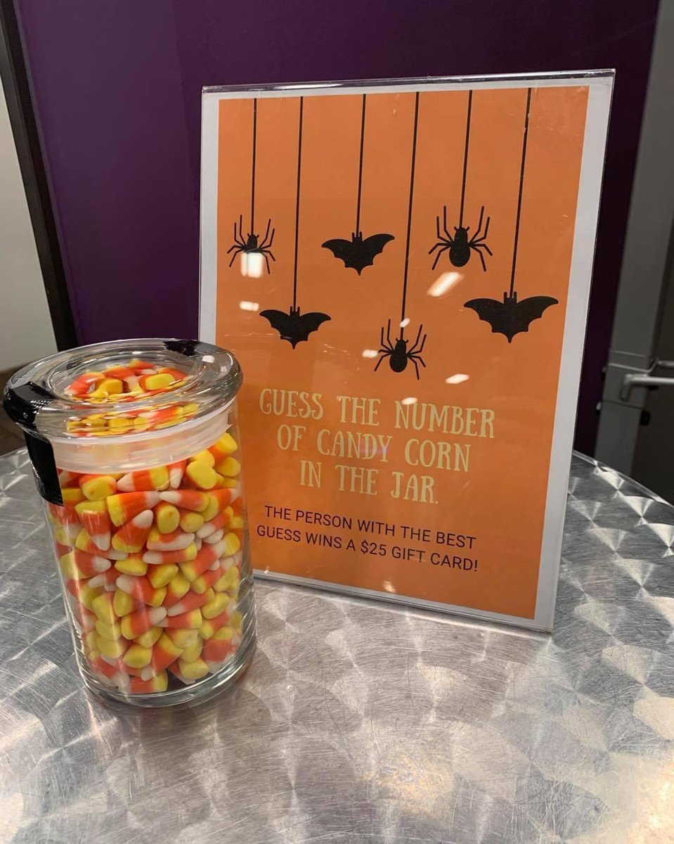 AnytimeNELA's tweet photo. ‼️🎃OCTOBER CHALLENGE‼️👻
Stop by and drop your guess! 
Best guess wins $25 gift card! 

#AnytimeFitnessCypress #AnytimeFitnessNELA 
#GetToAHealthierPlace #MakeHealthyHappen
#GetFit #GetHealthy #GetToned 
#fitfam #beastmode #gym #fitnessaddict #active #bestoftheday #fitnessfreak https://t.co/7PZMJOU27l