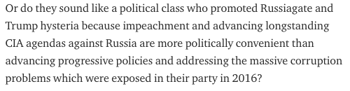 Do these seem like the sentiments of a political class who believes there’s an urgent existential need to defeat Donald Trump at all cost?