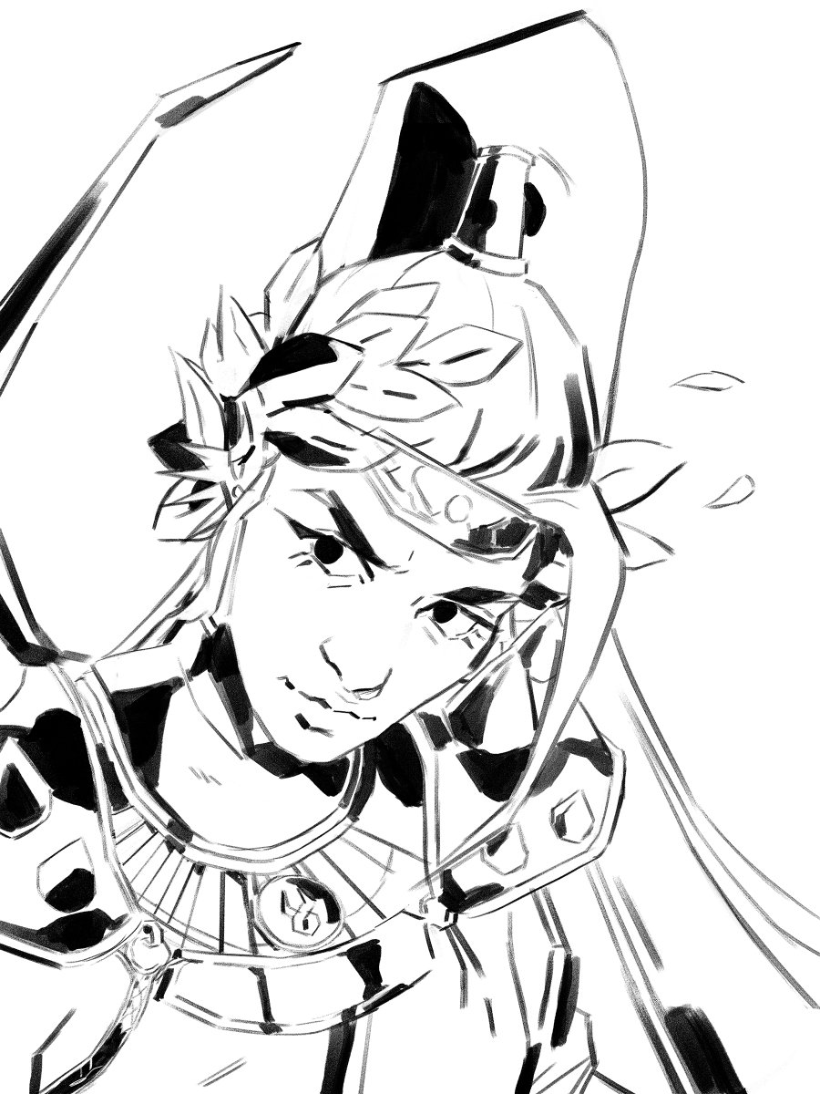 Empty head only Meg #HadesGame