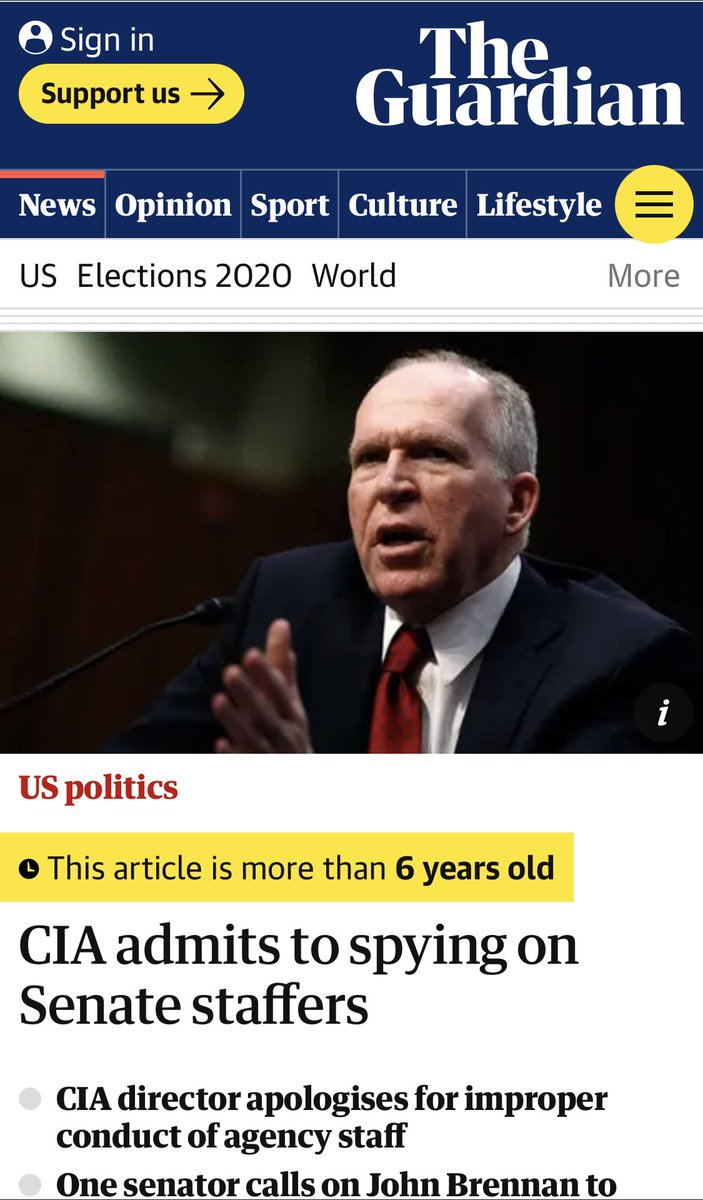  https://www.theguardian.com/world/2014/jul/31/cia-admits-spying-senate-staffersNEVER FORGET.BLACK OPS AGAINST USA.TOTAL TAKEOVER OF OUR COUNTRY.WHAT NO-AGENCY LEAKED THE DATA?TRAITORS ALL.Q