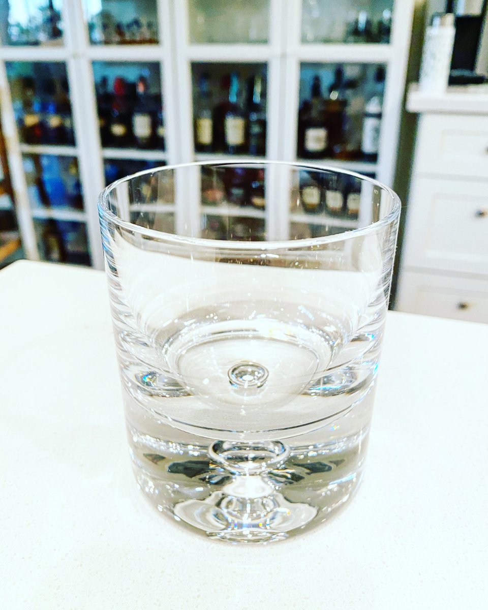 1. The glass! Get yo self a nice old fashioned glass. I mean, any glass would technically work, but you definitely want a short glass wide enough for a large ice cube/sphere. The main reason for the short glass is because there’s only ~ 2 oz of liquid in an old fashioned!