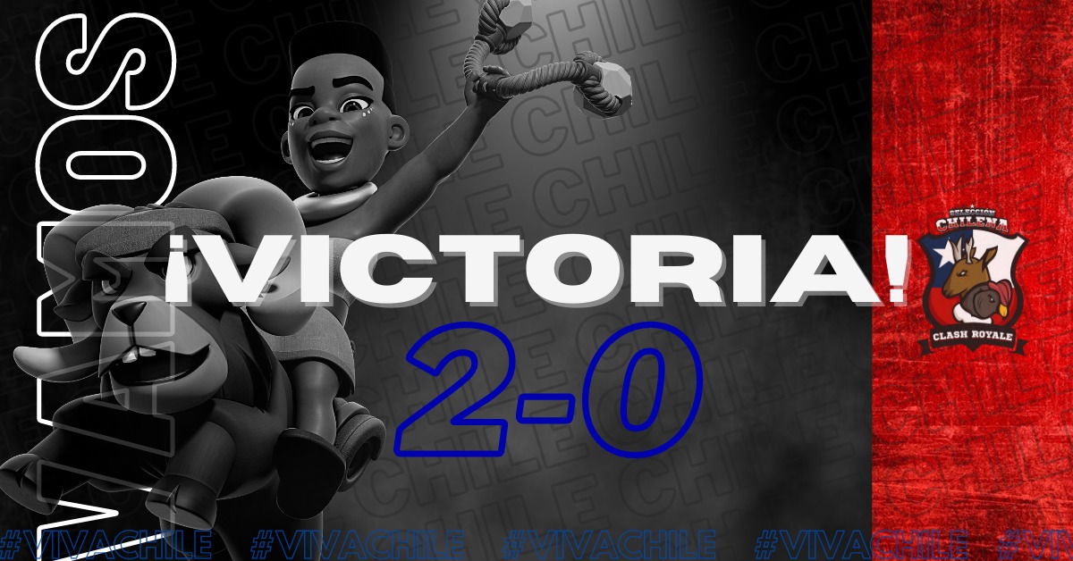 #CR👑| ¡Gran Victoria!

Logramos cerrar un partido de manera fácil y rápida.

🏆| <a href="/VertexCup/">Vertex Cup</a>
🆚| <a href="/clashroyaleSE/">Selección Española CR</a>
📝| 2-0

¡Muy buen nivel demostrado por nuestros jugadores, seguiremos arrasando!

#VivaChileMierda #VamosChile🇨🇱
