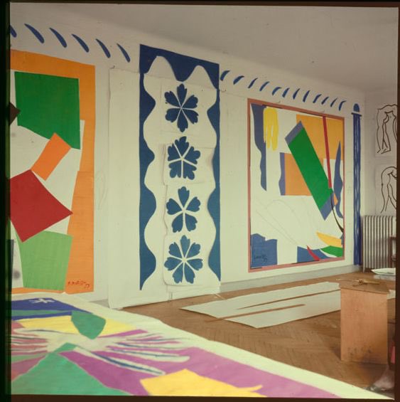 Henri Matisse’s cut outs are another inspo. Matisse conveyed a lot of emotion with a minimal color palette and large shapes. He described his technique as ‘painting with scissors’ and this resonates with vibe of SAVAGE LOVE where your heart is shredded but you can’t walk away