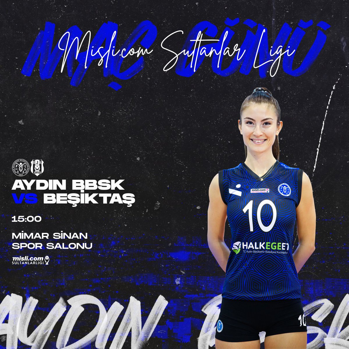 🔥MAÇ GÜNÜ🔥

🏆 Misli.com Sultanlar Ligi
🆚 Beşiktaş
🗓 03.10.2020
⏰ 15:00
📍 Mimar Sinan Spor Salonu
📺 Misli Web ve Mobil TV
⚠️ Maç seyircisiz oynanacaktır. 

#AydınBüyükşehirBelediyespor #MislicomSultanlarLigi #SultanlarLigi #Voleybol #Aydın