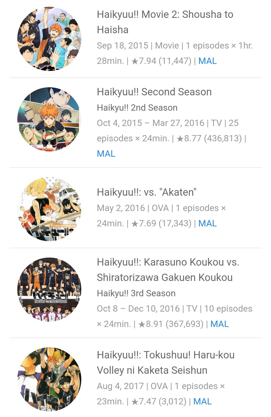 Watch haikyuu in order with movies new arrivals