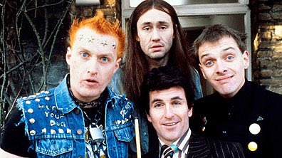 Next:‘The Young Ones’You watched ‘Blackadder2’ with your parents, you watched ‘The Young Ones’ alone. It was our first glimpse of life beyond school. It was total anarchy, it was surreal, it had ‘Madness’, it was rude AND funny - it led the way for ‘Filthy Rich & Catflap’