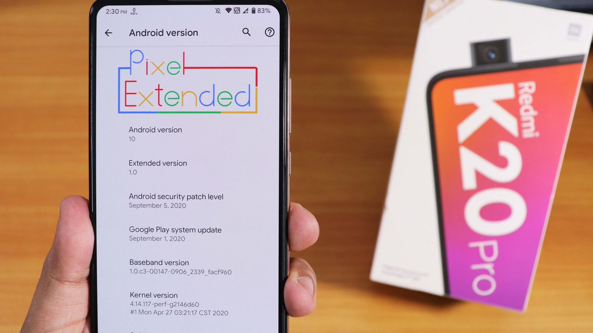 titash_sharma's tweet photo. This is the most stable Android 10 Rom, conveniently packed with features for Redmi K20 Pro right now! #PixelExtended
Full Video: https://t.co/1ADApb7WPx https://t.co/Jk7MWNAsmz