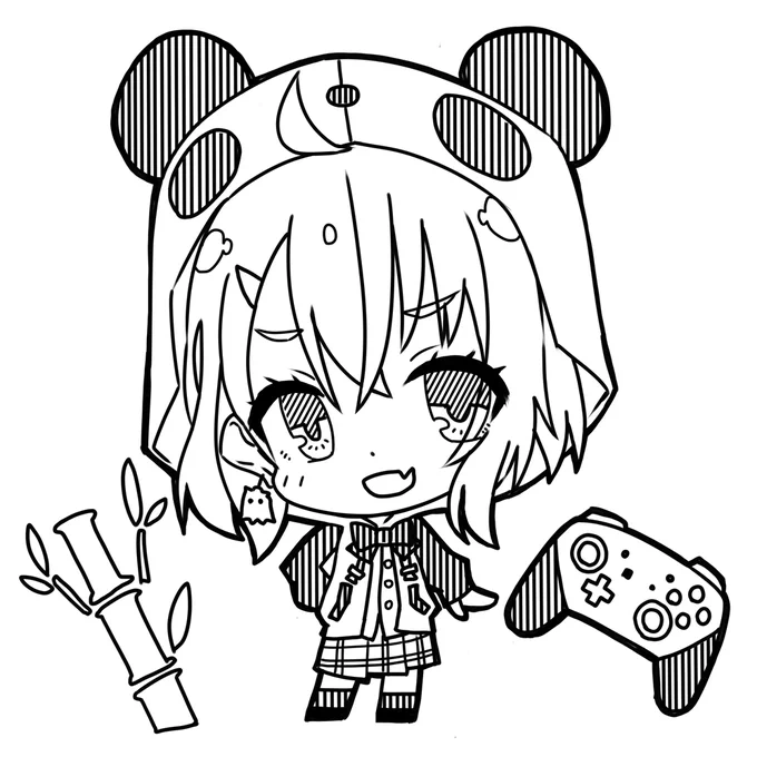 【A07】の「Redpoint.」でこちらのイラストをコースターにして頂きました。
#にじそうさく04 
#笹の絵 
#しいなーと
#しら画
#社築納品物 