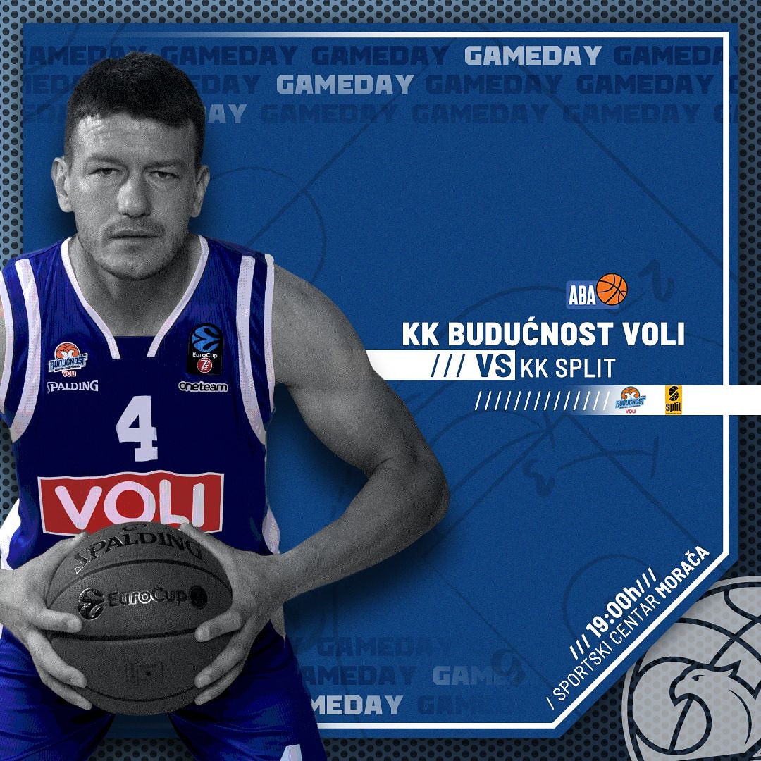KKBuducnostVOLI's tweet photo. 🆚 @kksplit_
🏟 Dvorana "Morača"
🗓 03.10.
🕗 19:00h
🏆 @ABA_League Round 1️⃣
📺 @arenasport_tv i #RTCG2

#ajmoplavobijeli #WeCanFeelYouWeCanHearYou #WeAreNotAlone #ABALiga https://t.co/t5hefVlfBt
