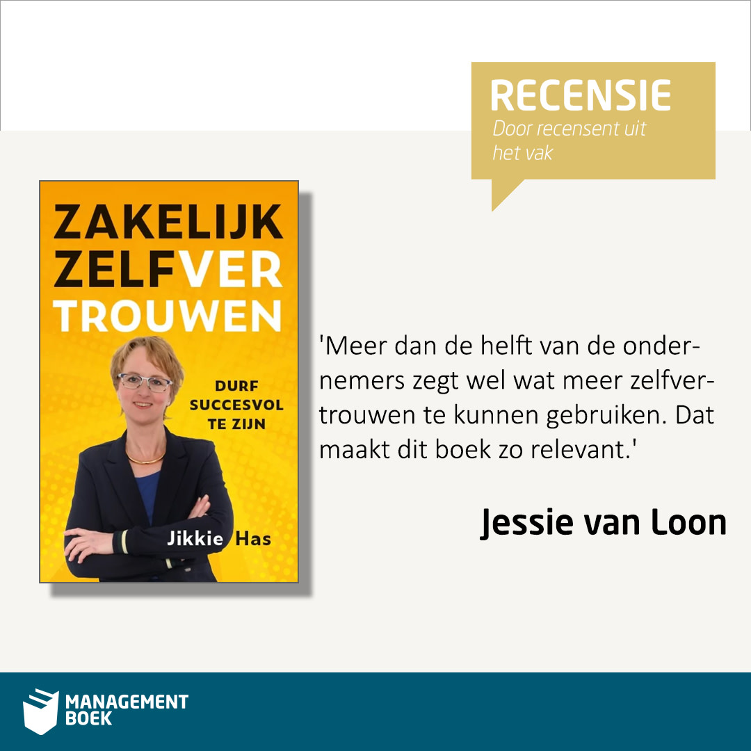 'Teentje voor teentje uit je comfortzone', dat zegt <a href="/jessie_van_loon/">Business Blog School</a> over het boek Zakelijk zelfvertrouwen van <a href="/JikkieHas/">Zakelijk Zelfvertrouwen</a> -Lees haar hele recensie: bit.ly/32jvfOm