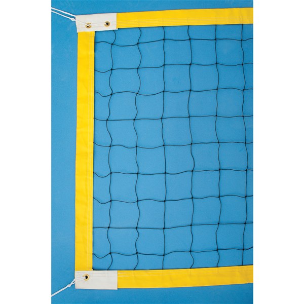 VinexSportsNets's tweet photo. #Vinex #BeachVolleyballNet-Club made of 2.0 mm thick twisted polyethylene cord. Head bond, sides and bottom made of 2.5″ wide, heavy duty vinyl coated tape, yellow colour. For More Details, Please Visit at - https://t.co/B9q3R2TcMr
#SportsNets #VolleyballNets #Manufacturers https://t.co/iExO4DZRW4