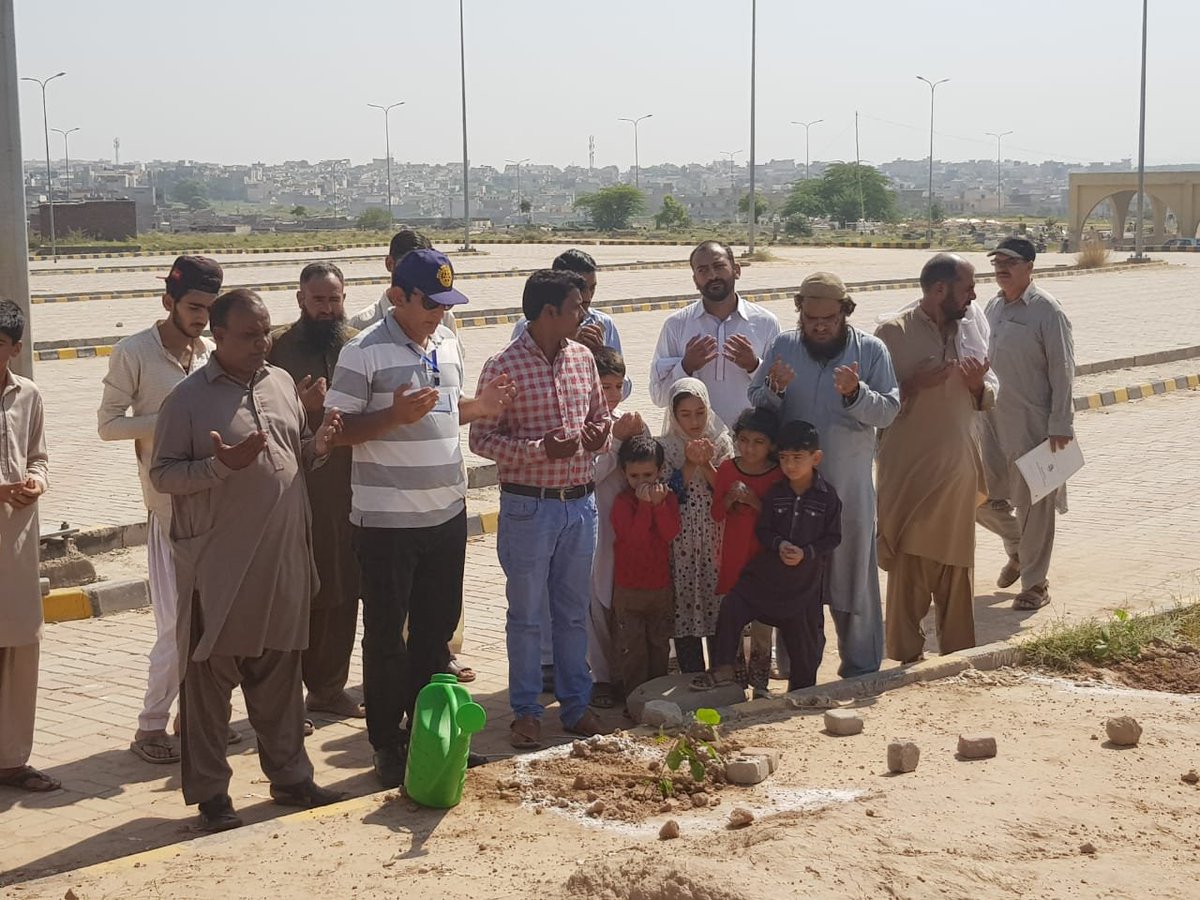RwpVForce's tweet photo. UC 79 Rep. of Rawalpindi V-Force, Karamat Khan &amp; his team planted around 300 saplings🌱 in the Dhoke Manshi area 

#SaturdayMotivation  🍃🌿🌳🪴  #VForceUpdates https://t.co/34sWfuCpDp
