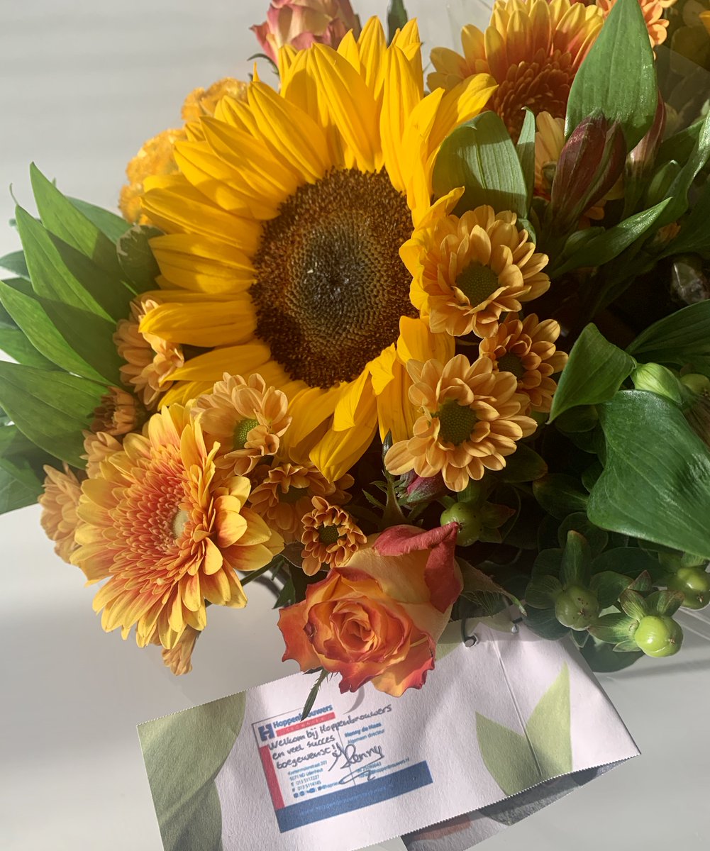 Afgelopen dagen hebben alle medewerkers van Löwik Installatiegroep thuis een bloemetje mogen ontvangen als warm welkom bij Hoppenbrouwers Techniek. Bedankt namens alle nieuwe collega’s! 
#bundelingvankrachten #samenwerking hoppenbrouwerstechniek.nl/contact/vestig…