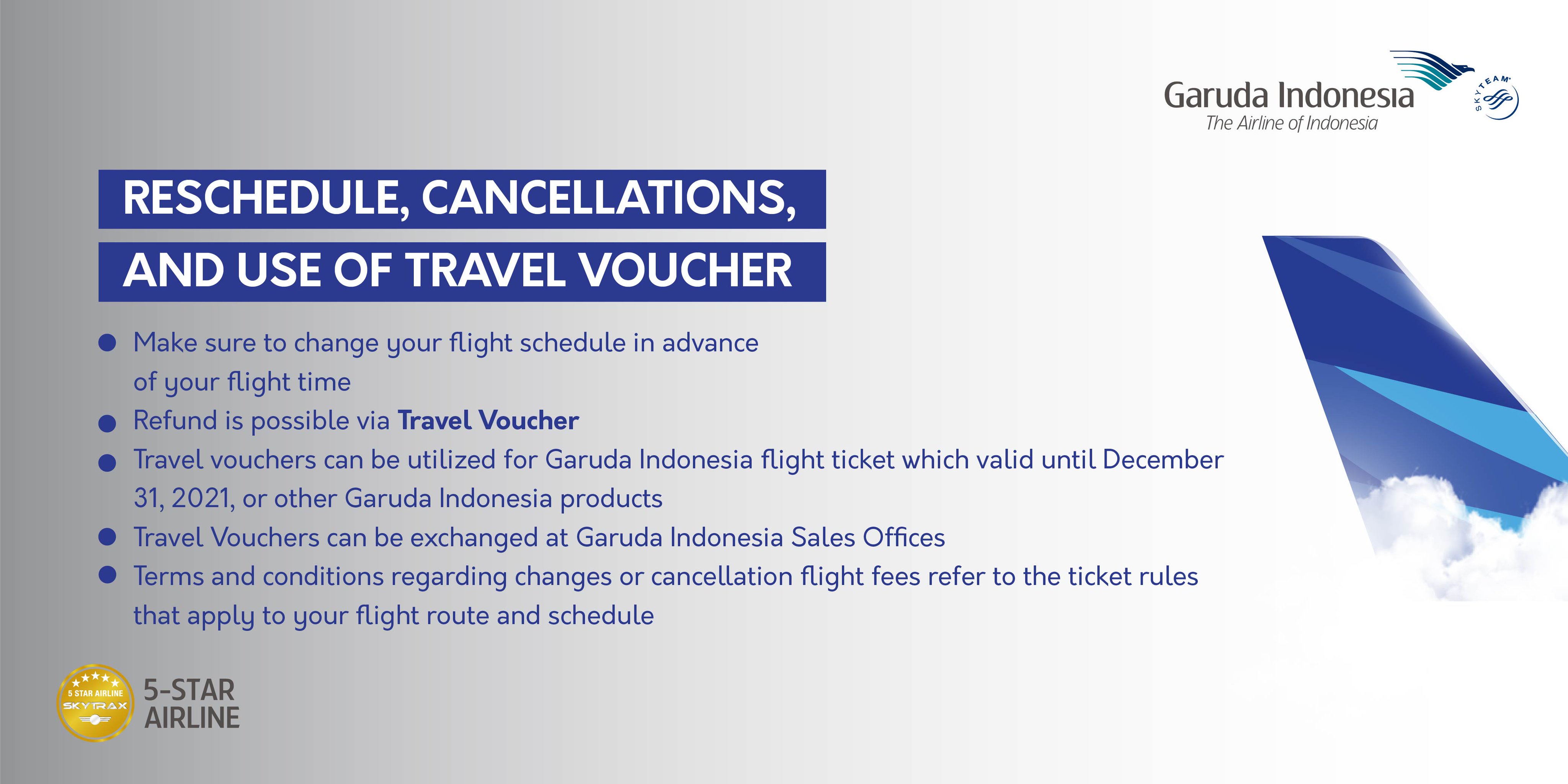 Garuda Indonesia on X: &ldquo;Make sure to change your flight schedule 