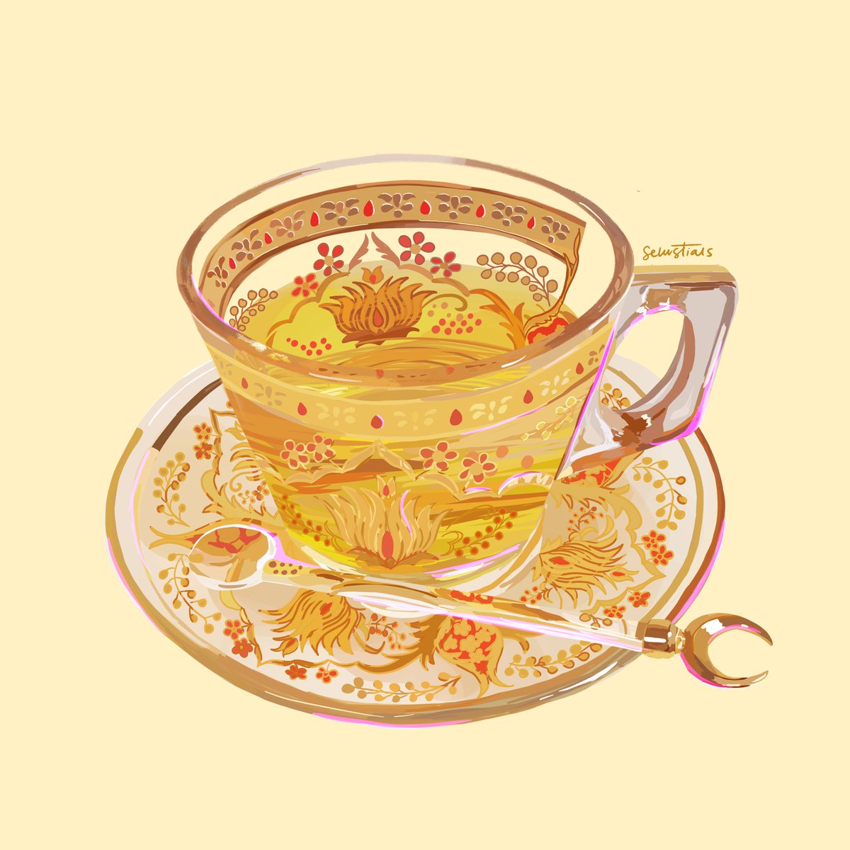 recent teacup studies ✨🌙