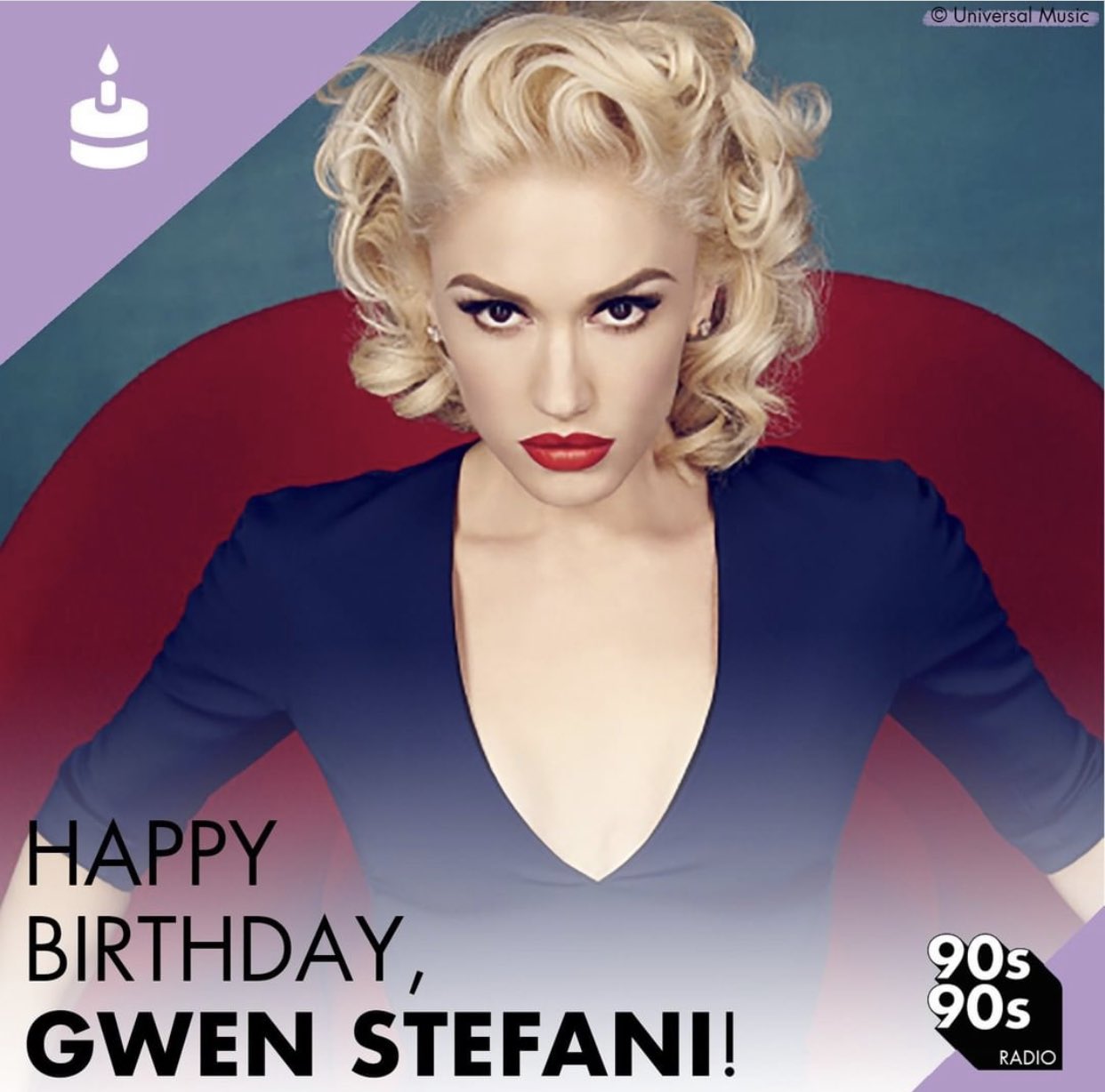 Happy Birthday Gwen Stefani, be happy every day      