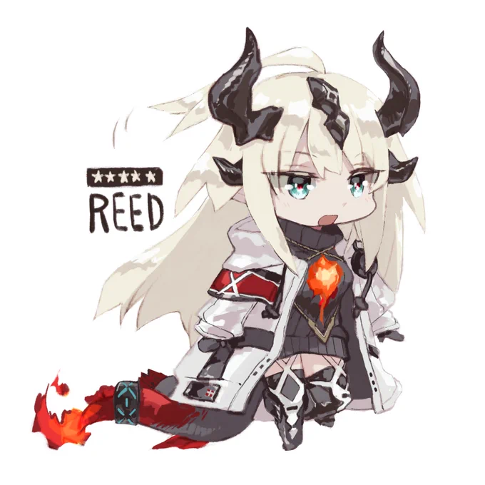リード塗りました!
(線画:こるねりさん) 