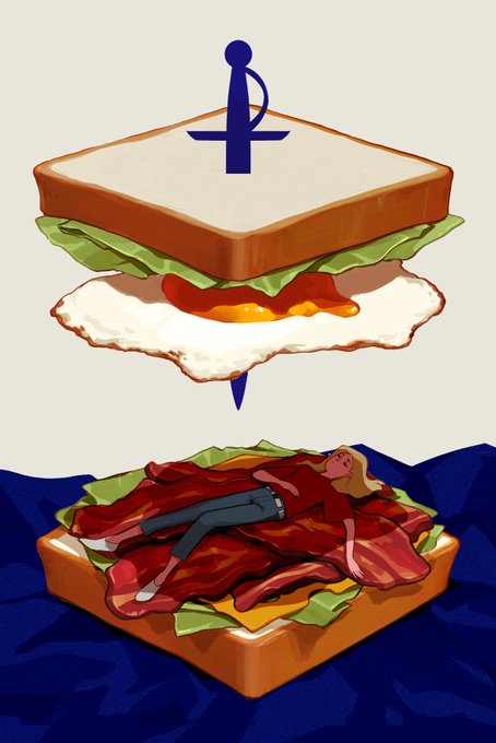 「パン サンドイッチ」のTwitter画像/イラスト(人気順)