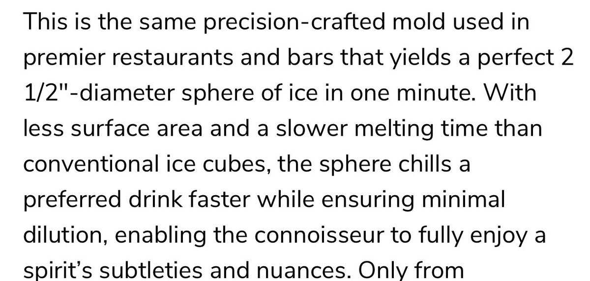 You might be wondering “who spends $800 on a thing that makes one ice cube at a time?” and the answer is, the extravagantly wealthy with access to Futuristic Technology that can make an ice cube in one minute so they don’t waste all day waiting for ice to freeze like us commoners