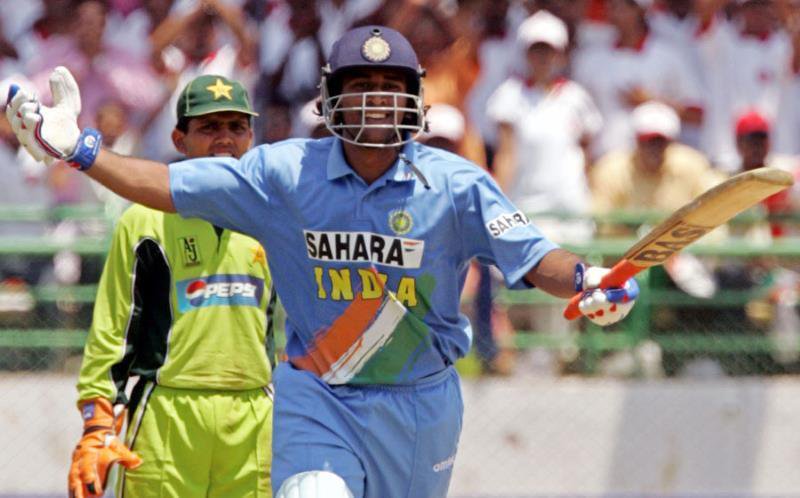April 5, 2005. Visakhapatnam. Dhoni's era started in Indian cricket. Ganguly and management decided to promote Dhoni to number 3. He scored 148 runs from 123 balls which included 15 fours & 3 sixes against Pak in the 2nd Odi match of the series.