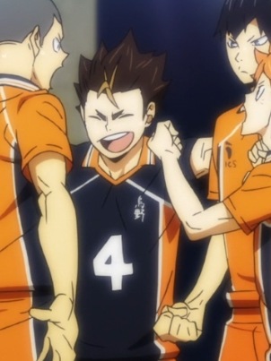 grxce ᓚᘏᗢ on X: ALL NISHINOYA YU TIME FRAMES IN HAIKYUU S4 EP. 14 a very  necessary thread;  / X