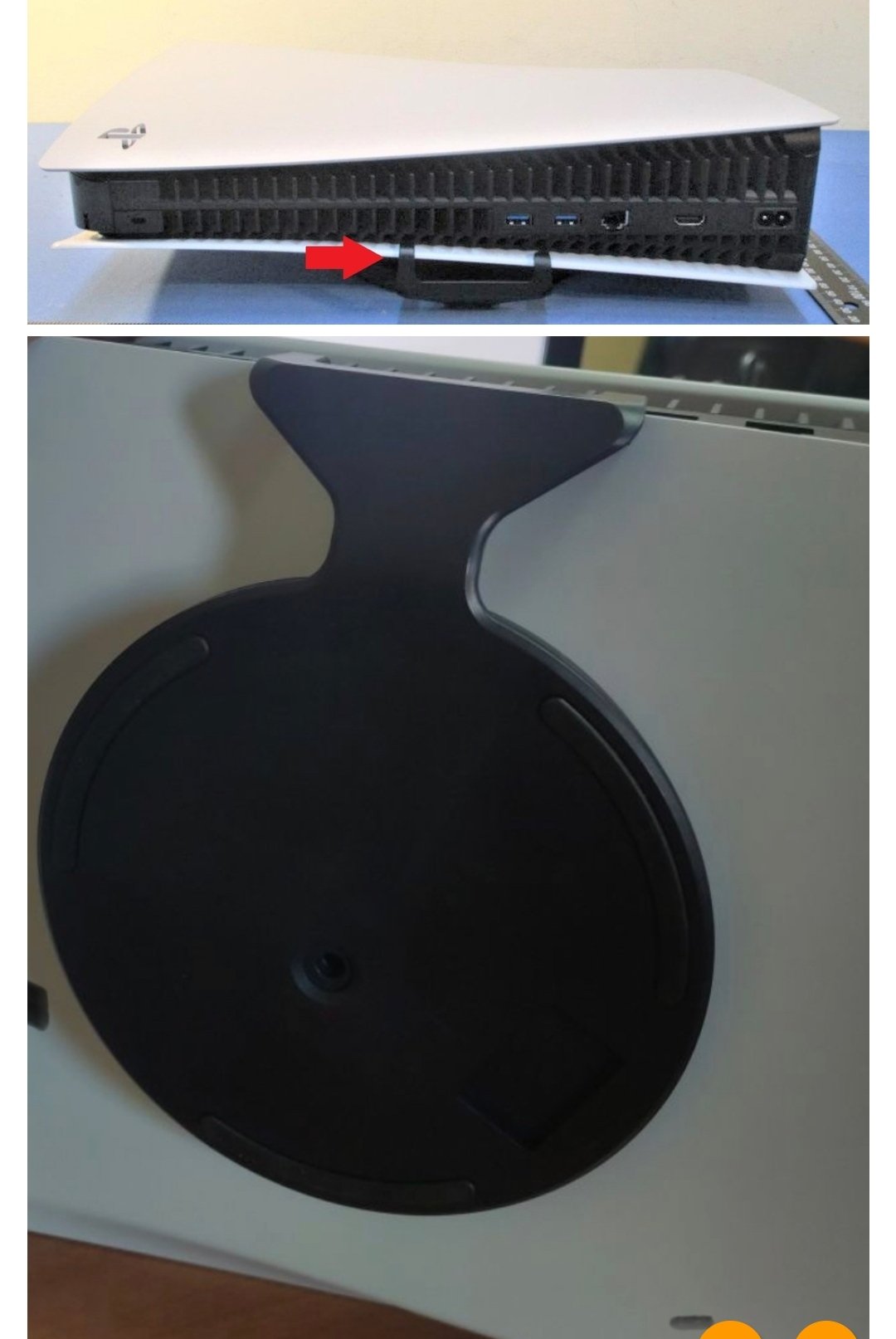 Подставка для ps5 в комплекте