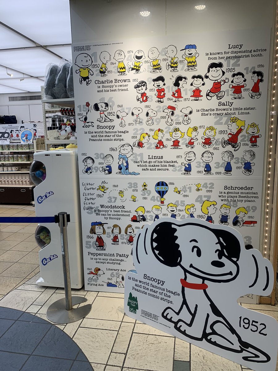 日刊スヌーピー 非公式 70周年記念祭 Peanuts連載記念イベント 今年も東京駅のいちばんプラザで開催しています 事前予約制だったため大混雑ということにはなりませんでしたが 記念グッズにイメージアートも70周年にふさわしく最高で