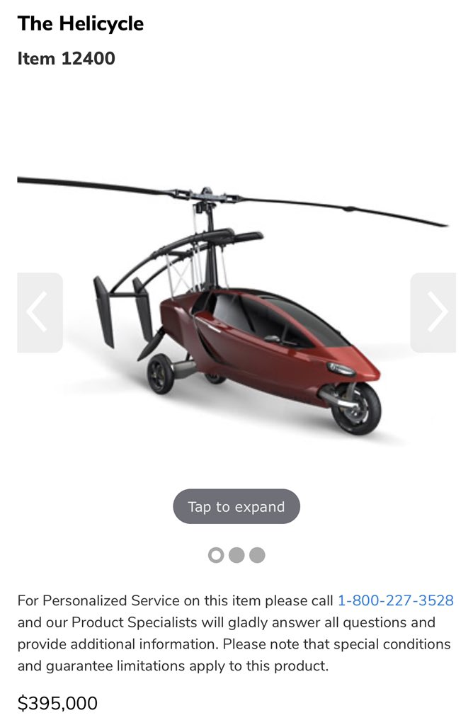 But if you want a more intimate experience, you really need to invest in the two-person Helicycle. Apparently this is technically classified by road safety laws as a motorcycle.