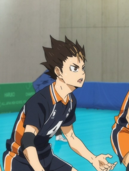 grxce ᓚᘏᗢ on X: ALL NISHINOYA YU TIME FRAMES IN HAIKYUU S4 EP