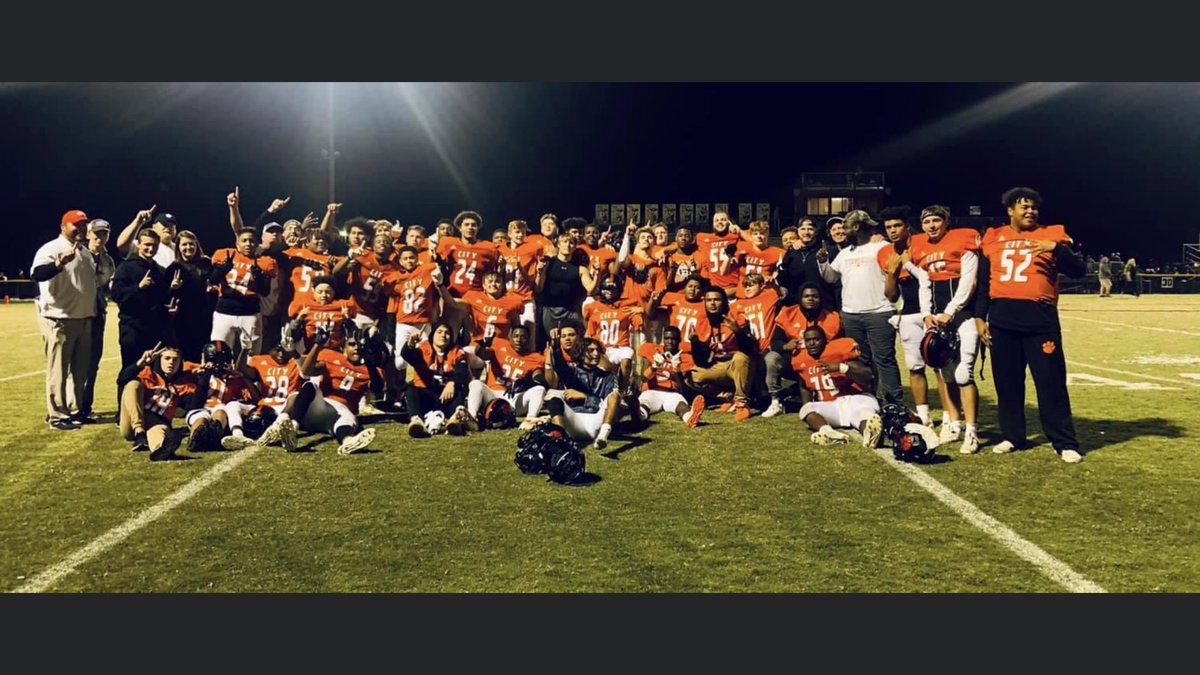 DCJ_15's tweet photo. Words can’t describe the fight of these Region Champs... 2 D starters out with injury, 3 ineligible guys that would be starters, 2 out with quarantine and 4 guys ejected for leaving the sideline AND the guys that were left made two goal line stands playing both ways. https://t.co/mVjpdStPHG