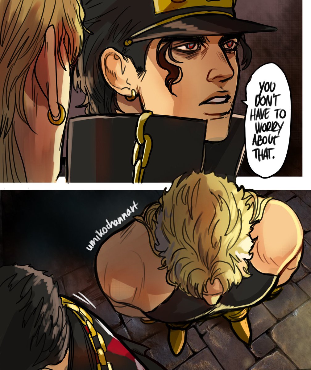 Brainwashed Jotaro and Joseph with overly cautious Dio ?? #JoJosBizarreAdventure 