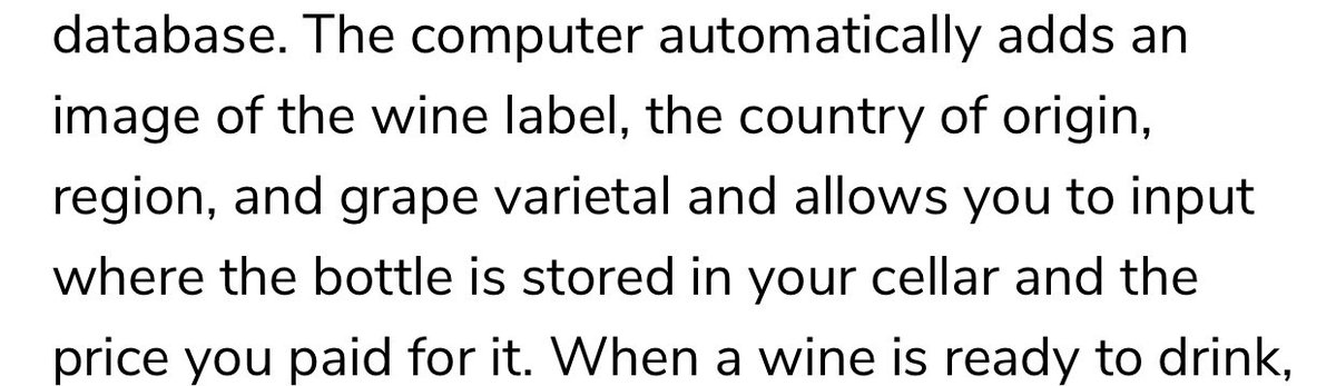 A $4000 system that reminds you where you put your 500 bottles of wine in your house, a very relatable problem we all struggle with from time to time.