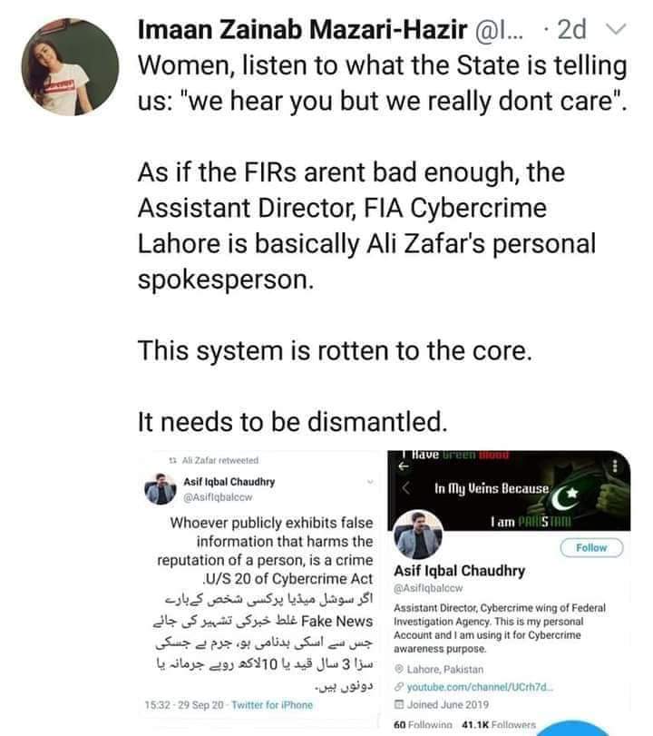 ziabaigofficia1's tweet photo. PTI
کےدوست مریم نواز کےفوج مخالف بیانات پرچھترول کرتےہیں لیکن ہم جنس پرست  ایمان مزاری جو کہ  شیری مزاری کی بیٹی ہے پرنہی لکھتے😠.
جبکہ وہ فوج کے ساتھ ساتھ اسلام کو بھی رگڑتی ہے
@LovePak25405203 
@Laddanjafree
@choudri_boota

#عزت_کی_زندگی_جیئیں_گے https://t.co/mZD4kCrG5J
