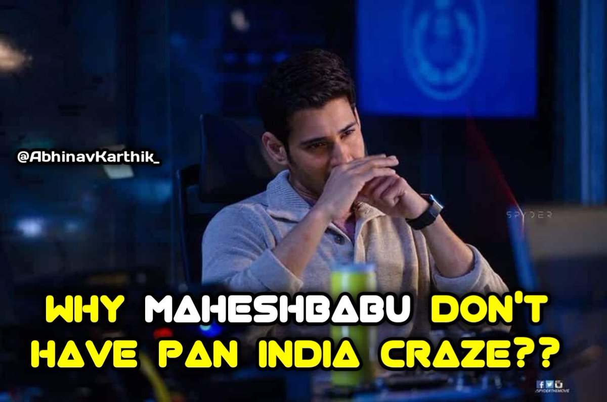 Why  @urstrulyMahesh don't have Pan India Craze?? #SarkaruVaariPaata  #MaheshBabu