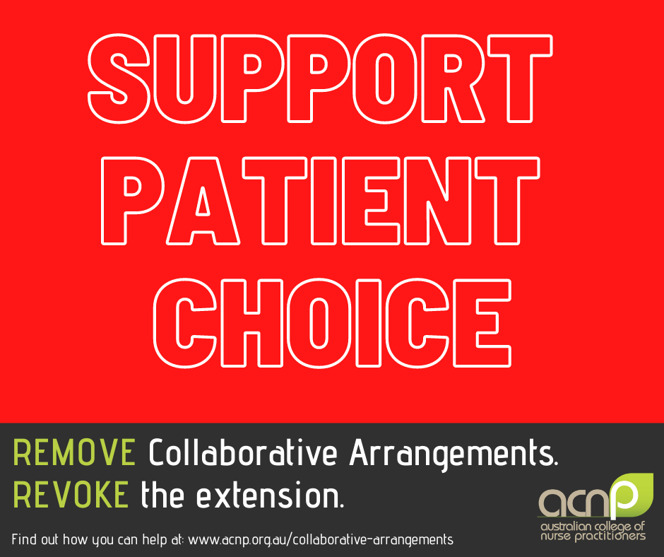 We are so disappointed by the extension to the Collaborative Arrangement for #NursePractitioners for 2 years. Here we are helping with the response, yet we are needing to divert attention, and fight yet again. This is not good enough for our patients. acnp.org.au/collaborative-…