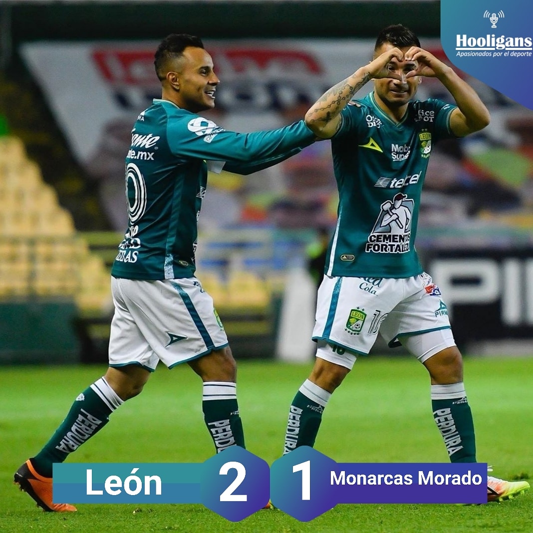 Ayuditas.com/lafiera

@clubleon_oficial le dio la vuelta al final del partido, a un <a href="/mazatlanfc/">Mazatlán F.C. ⚓️</a> casi aferrado con los 11 jugadores en la portería.

#leon #lafiera #mazatlán #guard1anes2020 #viernesbotanero #SomosHooligans