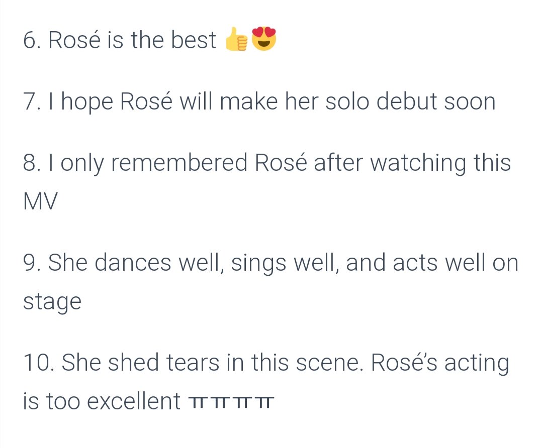 This article of Rosé trended at the qoo hot topic with 36k+ views an 400+ Comments praising her #ROSÉ  #로제