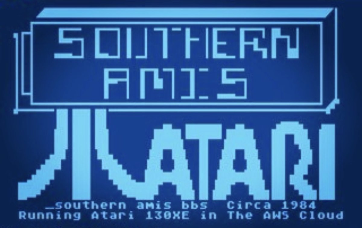 Atari BBS tweet media