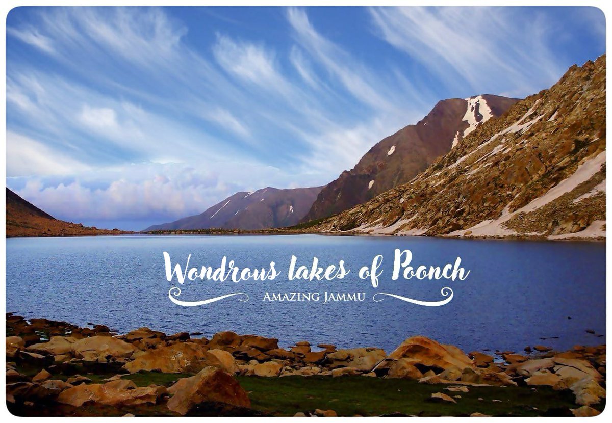 AmazingJammu's tweet photo. Girgan in Pir Panjal region is the valley of sat "Sars" or seven lakes. But these aren't the only lakes, there are twenty more! And all have some folklore woven around them.

#AmazingJammu
#Poonch
#Mountainlakes 
#IncredibleIndia https://t.co/lBLQ8zu7hq