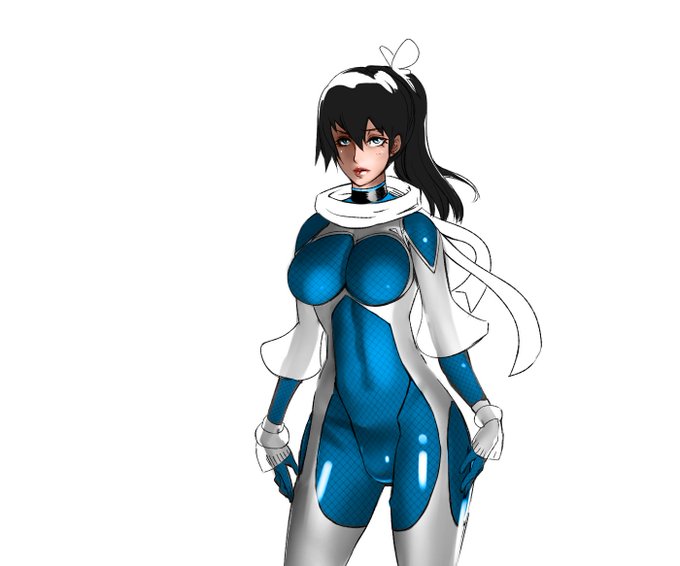 キャラデ、とりまパンチ効いたやつ一発ぶっこむかと
思って対魔忍ぽいの入れたらダメって言われた。
まあ、そうですよね。 